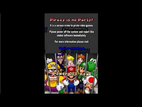 Mario Party DS Anti Piracy Screen (Remastered) - YouTube