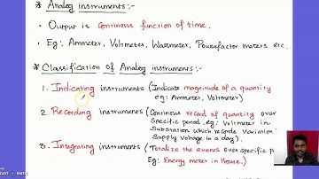 Unit 5 Measurement and Instrumentation Lecture 8