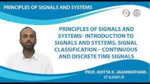Principles of Signals and Systems | Week 3 Quiz | Assignment 3 Solution | NPTEL | SWAYAM 2023