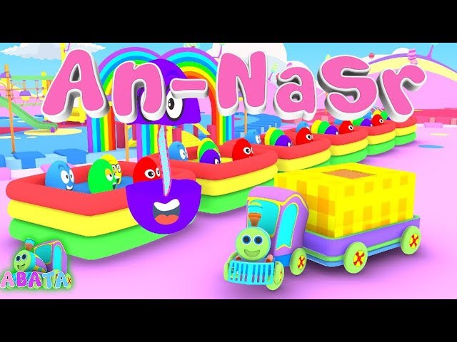 Murottal Juz Amma An Nasr Animation 3D Learning Letters Arabic Alphabet | Abata class=