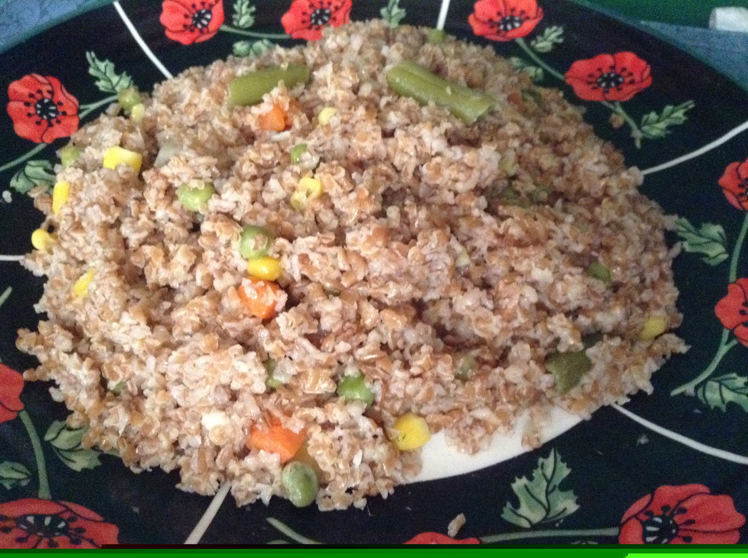 How to cook haitian Ble' (Bulgur wheat)
