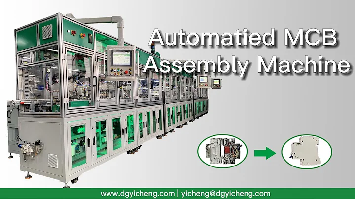 #assemblymachine #mcb Full Automated MCB Assembly Machine