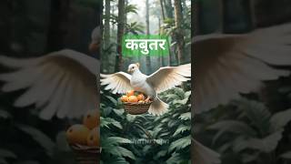 Kabutar vs Snake – Papaya Tree Ki Takkar! | AI Animated Animal Fight | ChaturToon Kahani #shorts