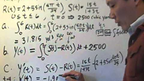 Calc AB rate in rate out problem 2005 #2.m4v