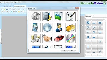 Linear barcode with UPCA font: design using Barcode Maker Software