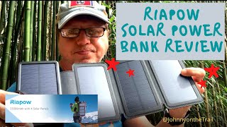 Riapow Solar Power Bank