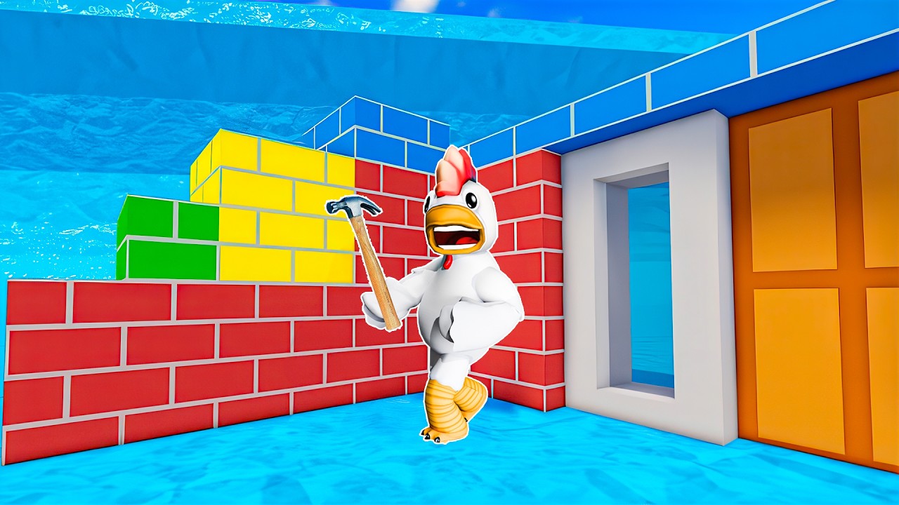 KENDİNE EV YAP VE TSUNAMİDEN KAÇ !! 😱 Roblox