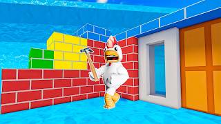 KENDİNE EV YAP VE TSUNAMİDEN KAÇ !! 😱 Roblox
