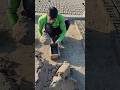Traditional brick making process #shorts
