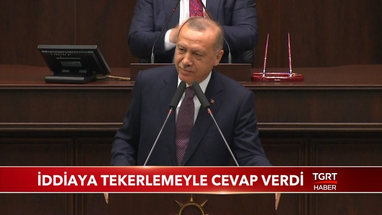 Cumhurbaşkanı Erdoğan İddiaya Tekerlemeyle Cevap Verdi - YouTube