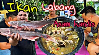 Masakan Kaum Dayak Cara Moden Ikan Labang Masak Asam Buah Kandis