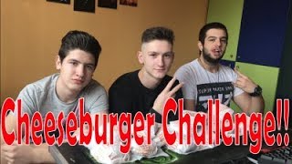 Cheeseburger Challenge ft.Nikzi