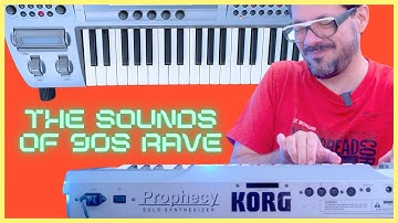 Korg Prophecy Demo | 90s Rave & Trance Preset Sounds (The Prodigy, The Orb)