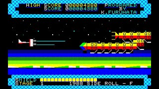 Sharp MZ-700 Game: Side Roll - F (1988) Longplay