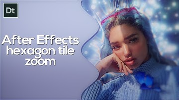 hexagon tile zoom | After Effects tutorial