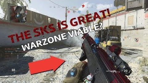 THE SKS IS AMAZING! ModernWarfare SKS CLASS SETUP!