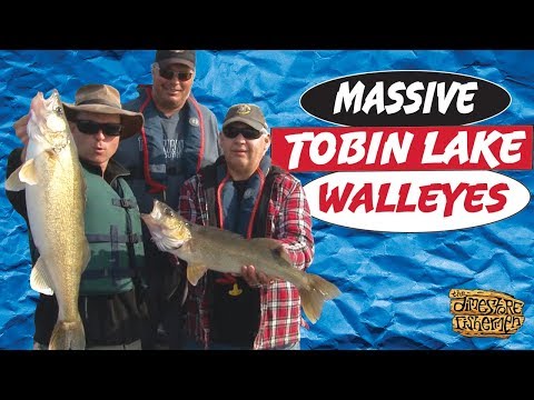 Tobin Lake  MASSIVE DOUBLE HEADER 
