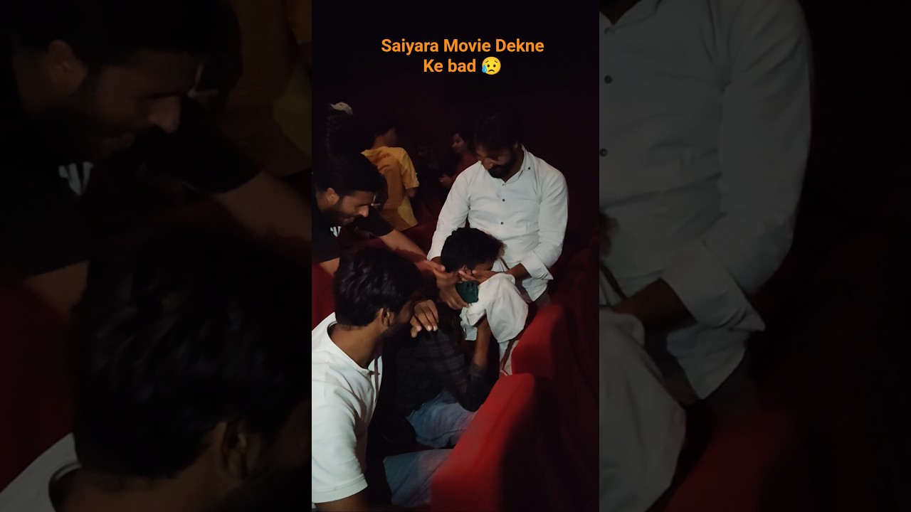 crying after watching the movie Saiyara 😥