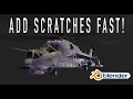 3D Scratch Imperfections in 2 Minutes: Blender Tutorial