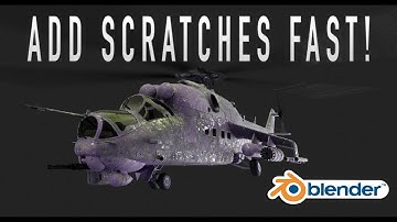 3D Scratch Imperfections in 2 Minutes: Blender Tutorial