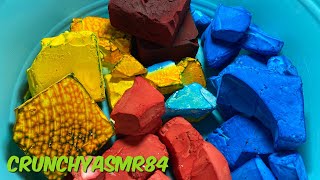 Dyed Gym Chalk Crush | Sleep Aid | Oddly Satisfying | ASMR