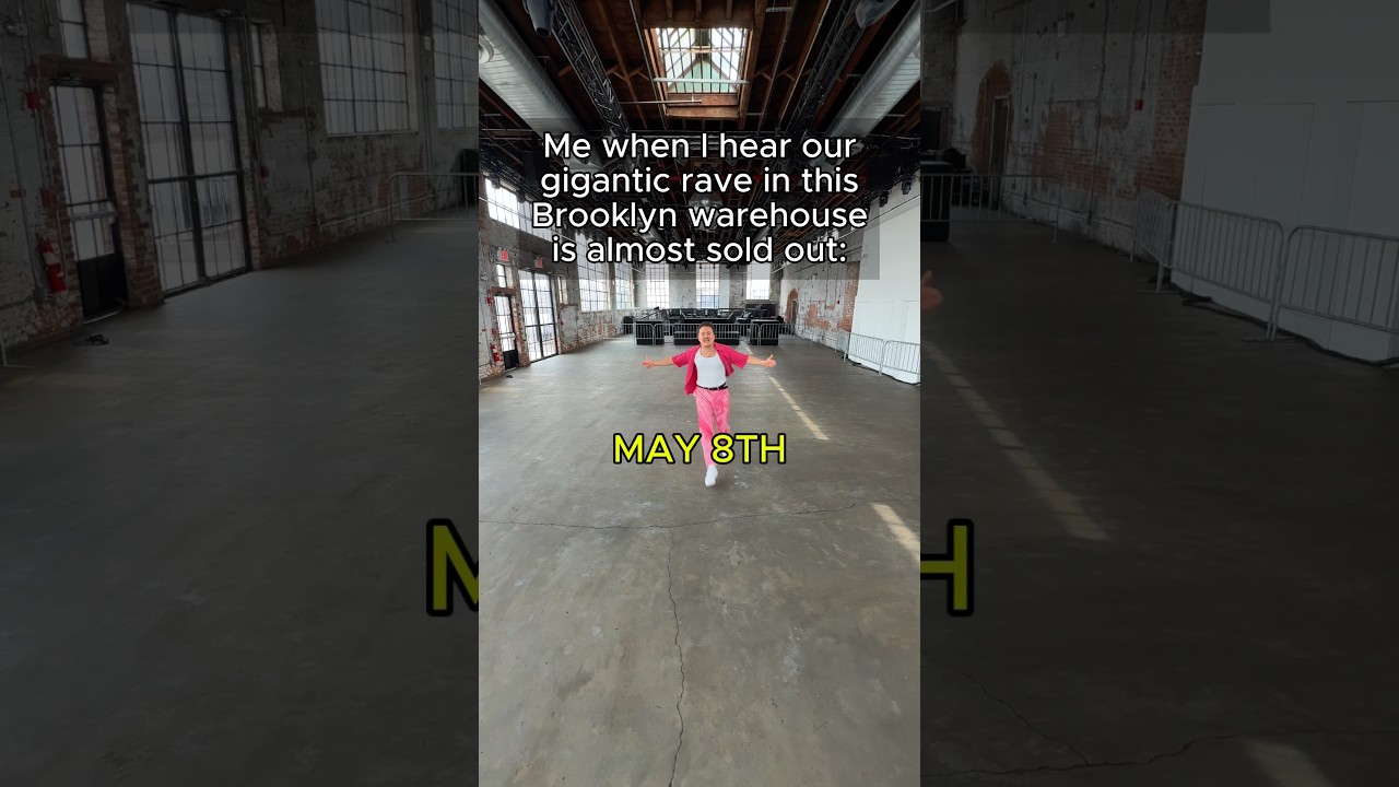 Me when I hear our gigantic rave in this Brooklyn warehouse is