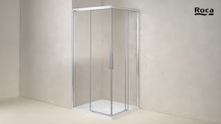 How to install Naray 2L2 shower enclosure | Roca