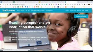 Teachers  Using ReadWorks, Google Classroom, and Fluency Tutor for Teachers