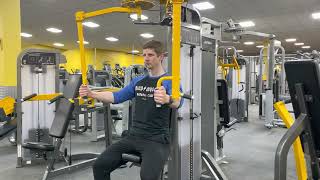 Machine Chest Fly/Pec Deck - Exercise Demo