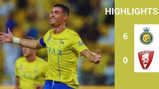 Ronaldo's Hat-Trick | Al-Nassr 6 - 0 Al-Wehda | HIGHLIGHTS & GOALS 2024