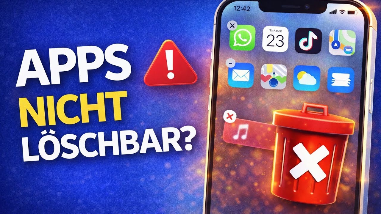 Apps lassen sich nicht löschen? So löst du das Problem auf dem iPhone ...