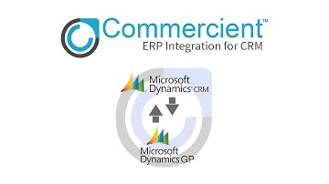 Commercient SYNC for Microsoft Dynamics GP and Microsoft Dynamics CRM