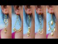 5 easy Pearl &amp; Crystal Earring Design | DIY | 5 min Craft | Hand made jewelry | Art with Creativity