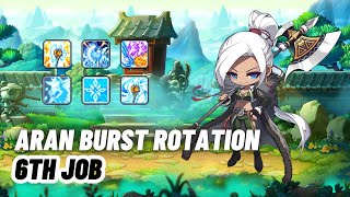 The Practical Guide to Aran 6th Job Burst Rotation | New Age