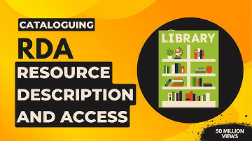 RDA: Resource Description and Access | Next-Gen Cataloging for Libraries & Archives I English