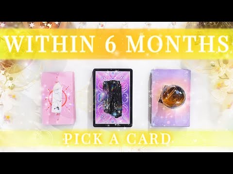 😭accurate af🔮Within The Next 6 Months Prediction😳Tarot Reading✨🔥💫🧝‍♀️pick a card👈