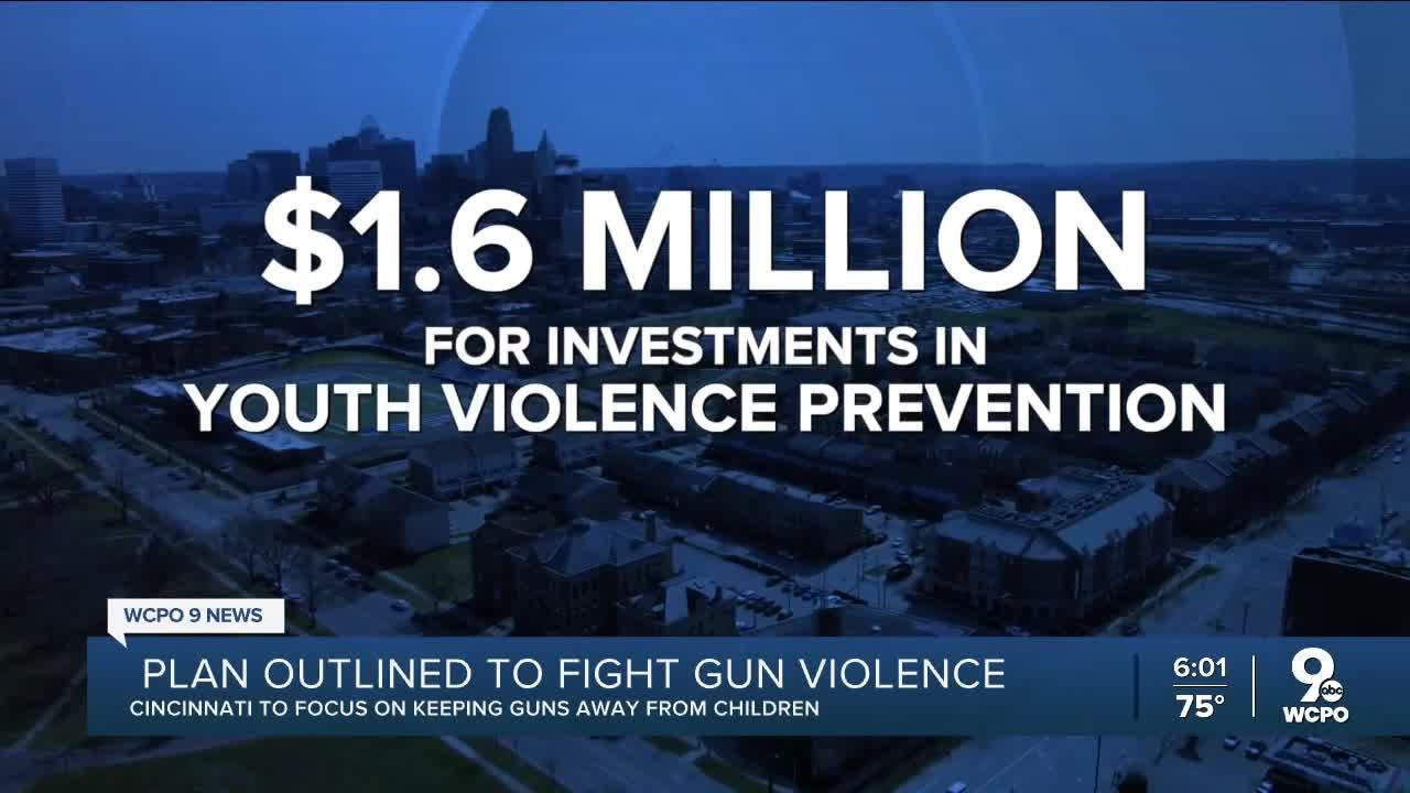 Cincinnati leaders unveil new plan to fight youth gun violence - YouTube