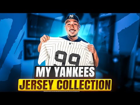 NEW YORK YANKEES BASEBALL JERSEY COLLECTION!!!