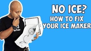 Miracle fix for a Broken Icemaker  No ice, No Problem|