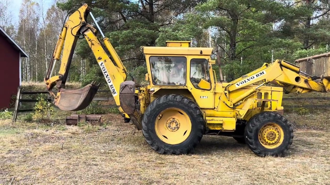 Traktorgrävare Volvo BM 646