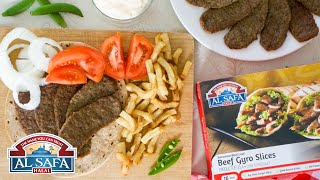 Al safa's halal beef gyro slices are super versatile and sooo easy to
make!! watch just how it is put together a delicious wrap!!
ingredien...