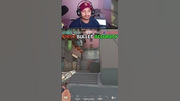 Mastering Valorant: How First Bullet Accuracy Can Change Your Game #valorant #shorts