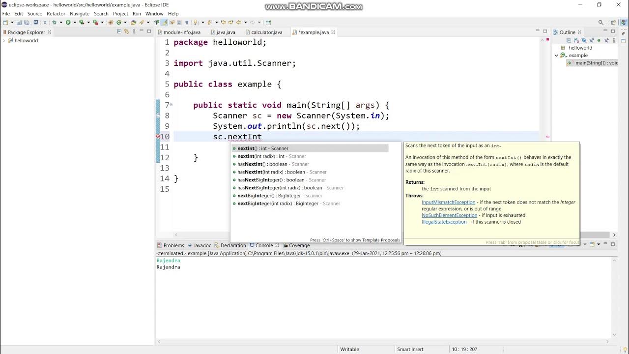 Java Menu Driven Program || Part 1 - YouTube