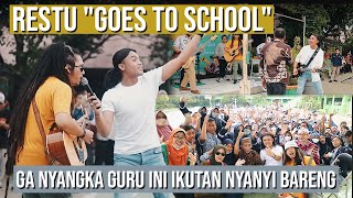 Restu Goes To School Sarangheyo Ke Guru Di Bekasi
