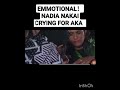 SAD！NADIA NAKAI CRYING DURING AKA MEMORIAL#nadianakai#akaworldwide#diamondplatnumz#trending#dianabah