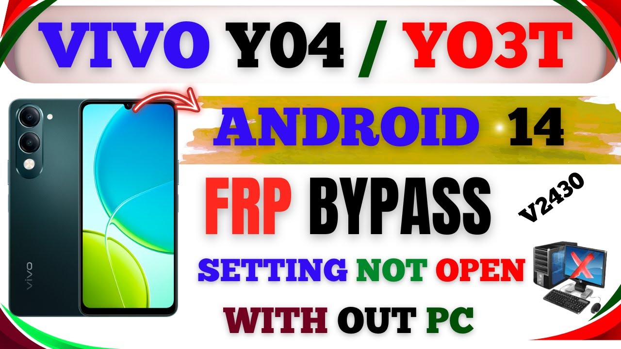 Vivo Y04 Frp Vivo Y04 Frp
