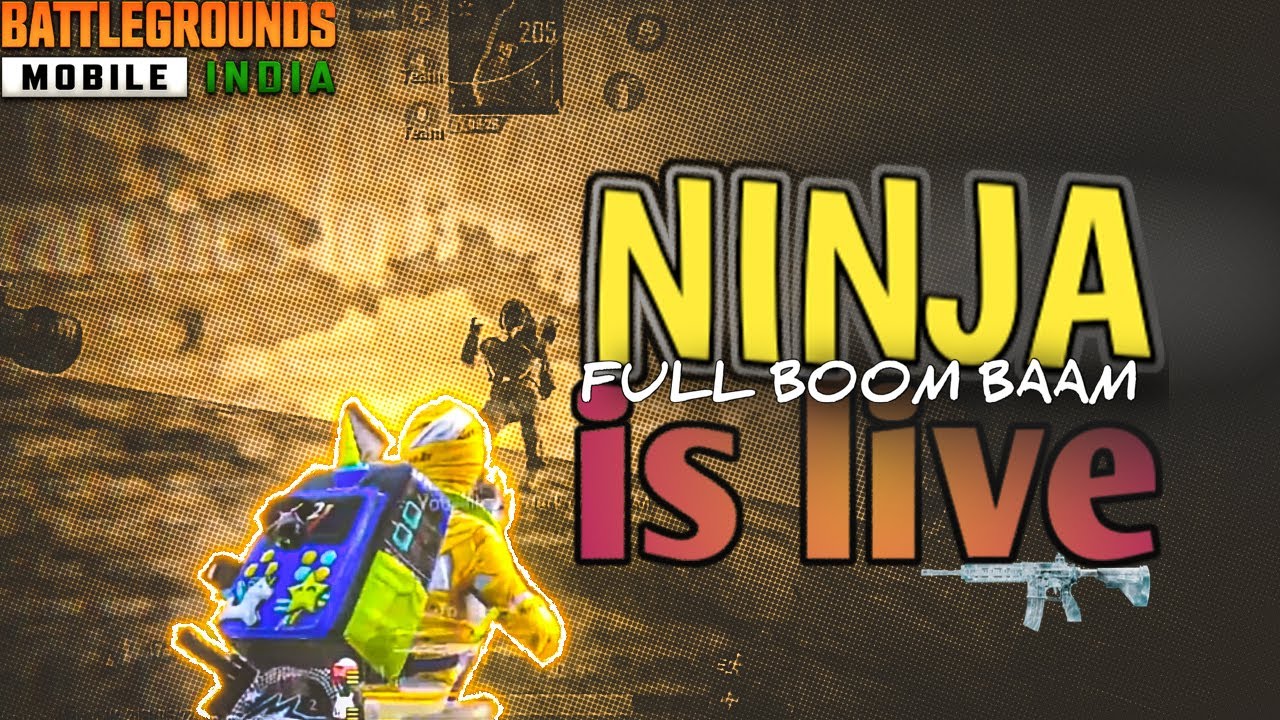 🔴BGMI LIVE : MORNING AGGRESIVE GAMEPLAY IN BGMI #bgmi #pubgmobile #punjabininja