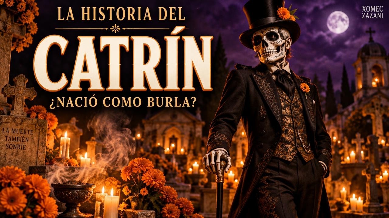 La Historia del Catrín: el personaje que nació como una burla 💀🎩 | Día de Muertos