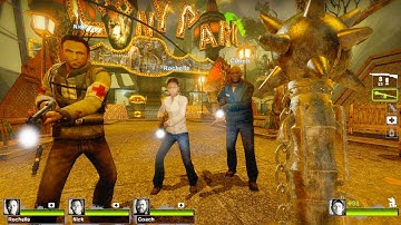 Left 4 Dead 2 - Loony Park Custom Map Gameplay Playthrough