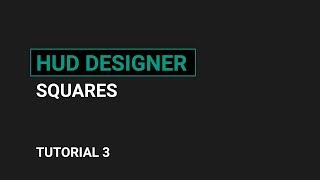 Famous Hud Designer Tutorial 3 - Squares Wealth